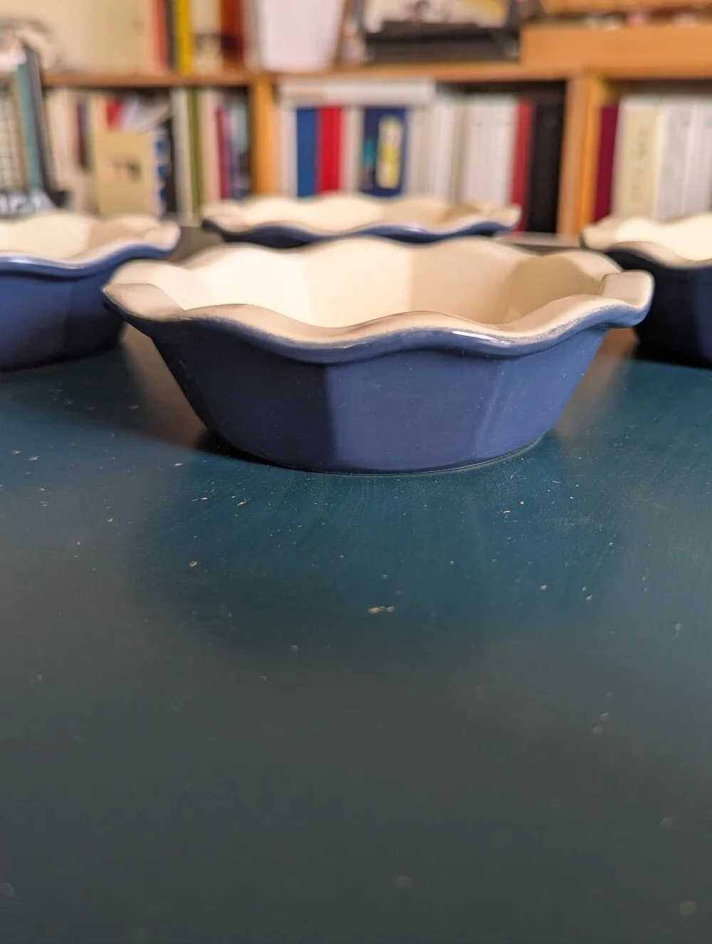 Set Of 4 Mini Pie Dishes From Emile Henry For Williams Sonoma